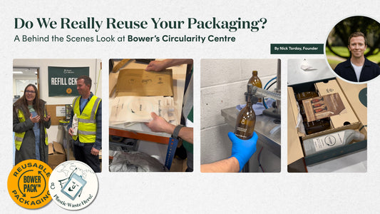Do We Really Reuse Your Packaging? A Behind the Scenes Look at Bower’s Circularity Centre