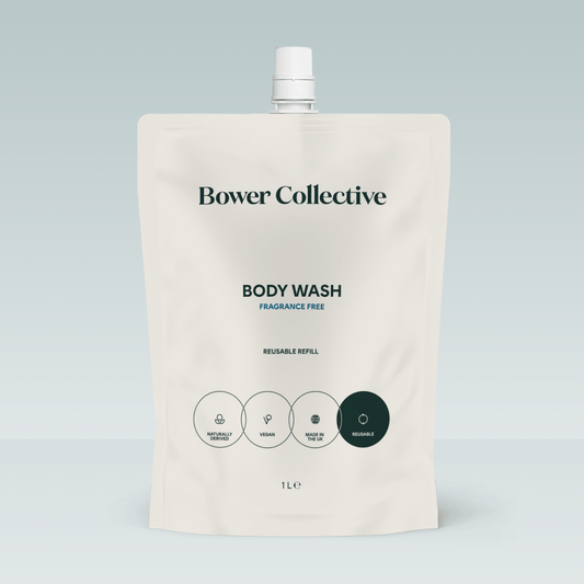Bower Gentle Body Wash Refill - Fragrance Free 1L